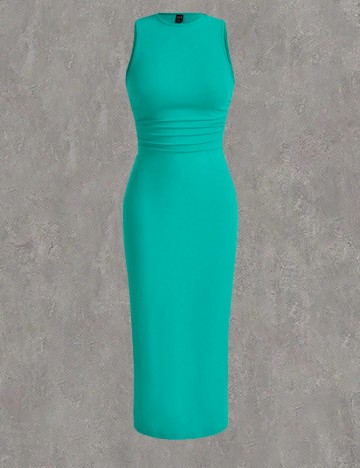 
						Rochie lunga SHEIN CURVE, turcoaz