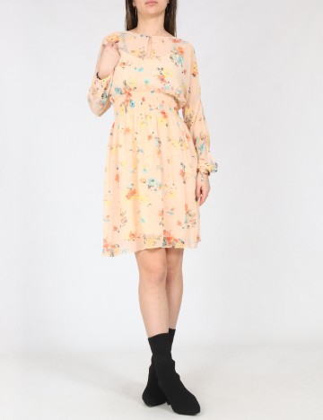 Rochie scurta Zara, piersica