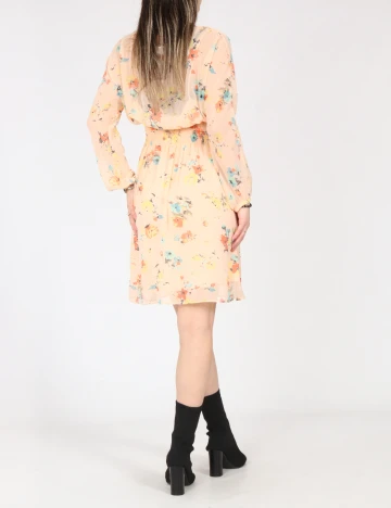 Rochie scurta Zara, piersica