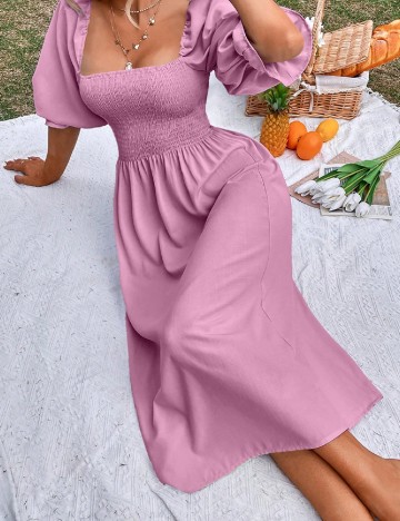 
						Rochie medie SHEIN, roz