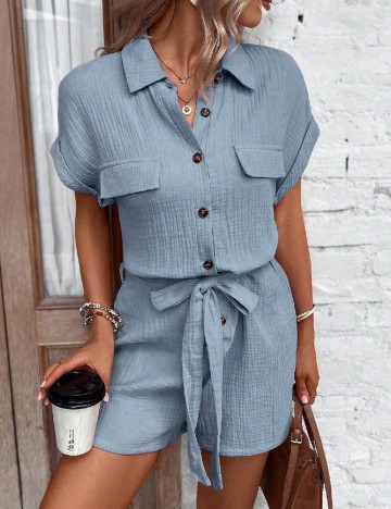 
						Salopeta SHEIN, albastru