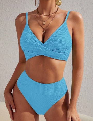 
						Costum de baie SHEIN, albastru