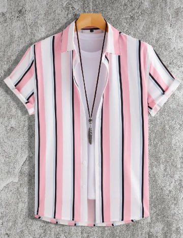 Camasa SHEIN, mix culori