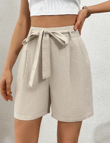 Pantaloni scurti SHEIN, bej