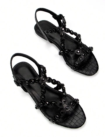 Sandale SHEIN, negru