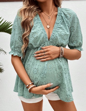 
						Bluza SHEIN Maternity, verde