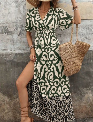 
						Rochie lunga SHEIN, mix culori