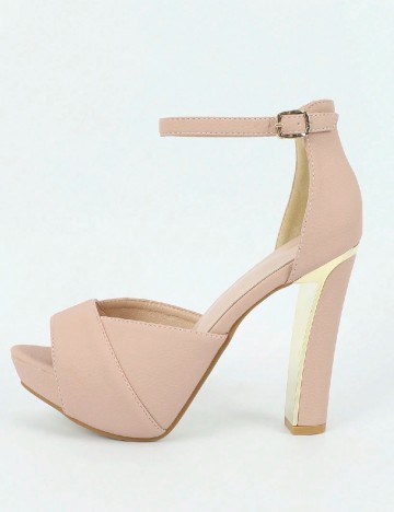 Sandale SHEIN, roz pal