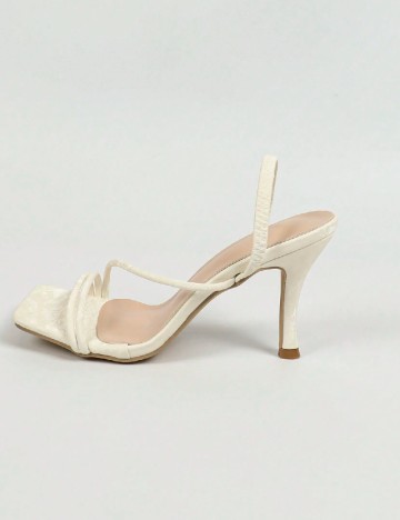 Sandale SHEIN, ecru