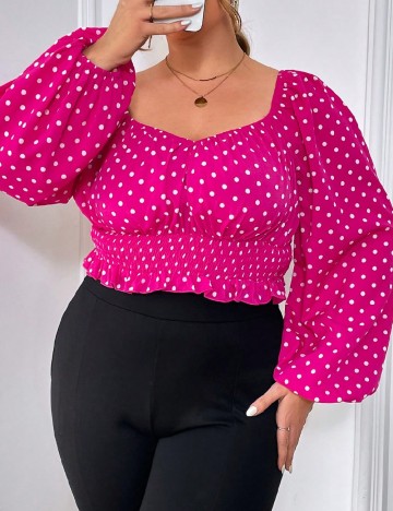 
						Top SHEIN CURVE, roz