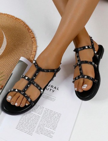 
						Sandale SHEIN, negru
