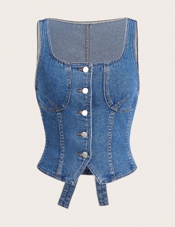 
						Vesta SHEIN, albastru