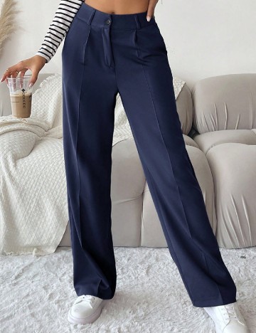 
						Pantaloni SHEIN, bleumarin