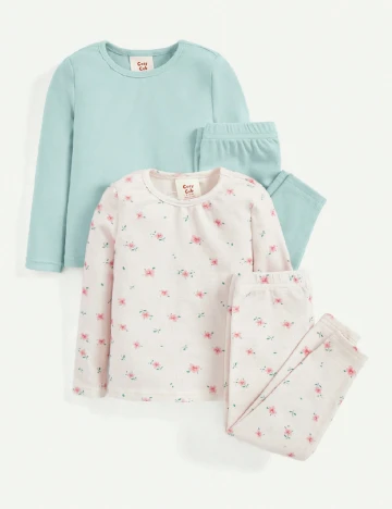 Set compleuri 2 bucati CozyCub, mix culori