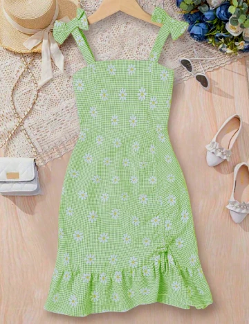 Rochie Shein Kids, verde
