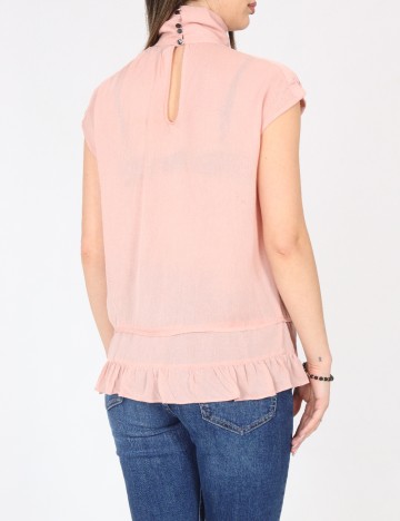 Bluza Zara, roz pudra