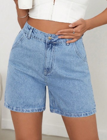 
						Pantaloni scurti SHEIN, albastru