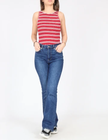 Body Pull&Bear, rosu/alb