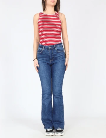 Body Pull&Bear, rosu/alb