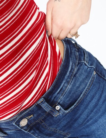 Body Pull&Bear, rosu/alb