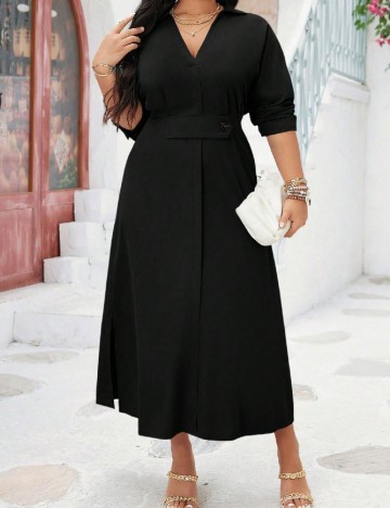 
						Rochie medie SHEIN CURVE, negru