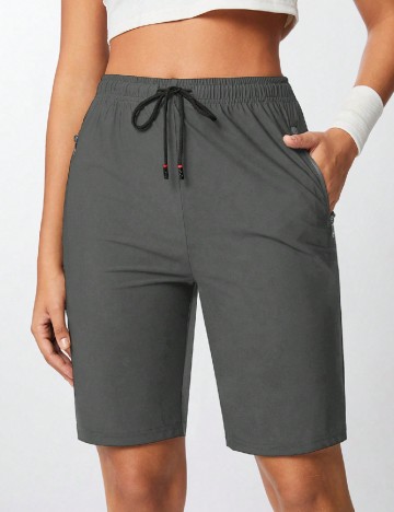 
						Pantaloni scurti SHEIN, gri inchis