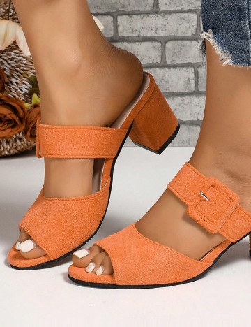 Saboti SHEIN, portocaliu