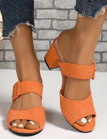 Saboti SHEIN, portocaliu