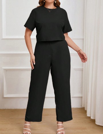 
						Compleu SHEIN CURVE, negru