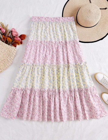 
						Fusta SHEIN CURVE, mix culori