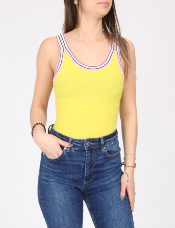 Body Bershka, galben