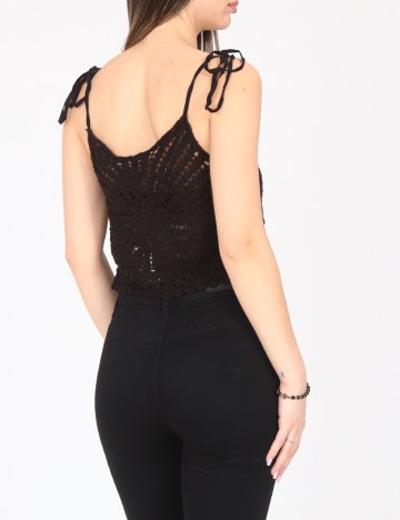 Top Zara, negru