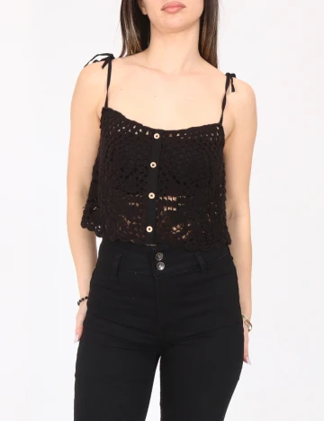 Top Zara, negru