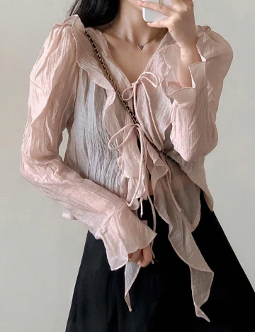 Bluza Dazy, piersica