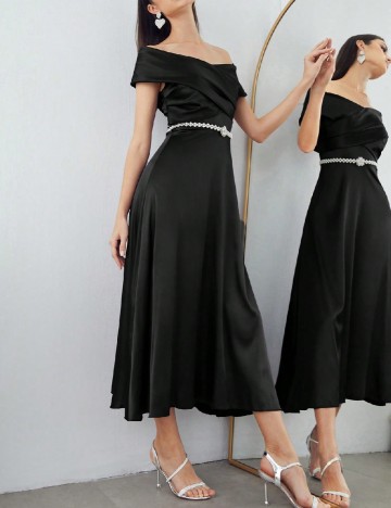 
						Rochie medie SHEIN, negru