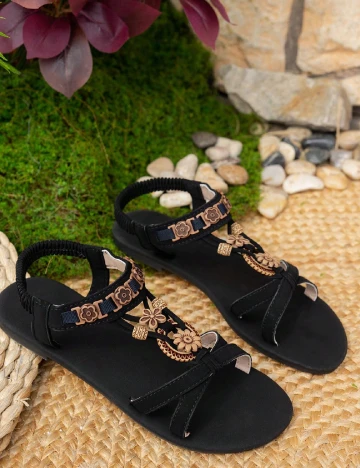 Sandale SHEIN, negru