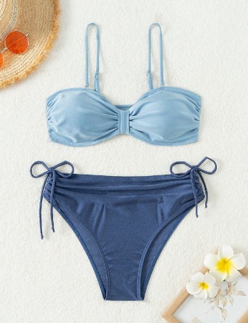 
						Costum de baie SHEIN, albastru