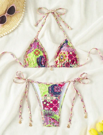 Costum de baie SHEIN, mix culori