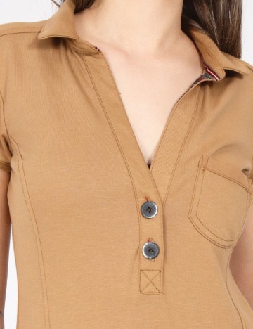 Rochie scurta Bershka, maro