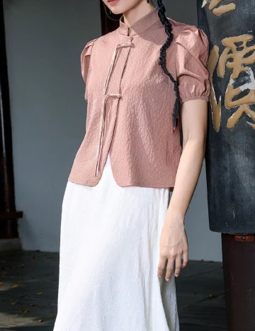 Bluza SHEIN, roz pudra