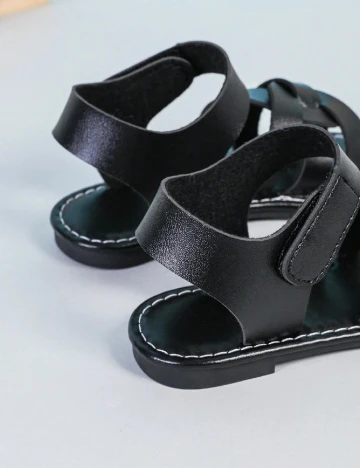 Sandale Shein Kids, negru