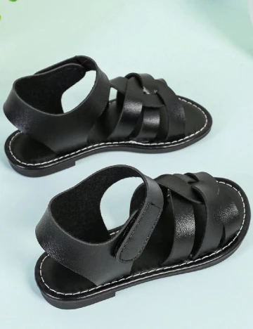 Sandale Shein Kids, negru
