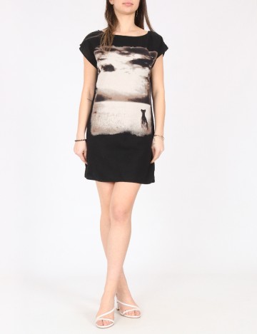 
						Rochie scurta Zara, negru