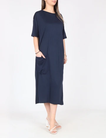 Rochie medie Zara, albastru