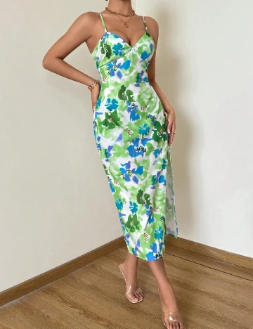 Rochie lunga SHEIN, mix culori