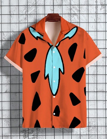 
						Camasa SHEIN, portocaliu