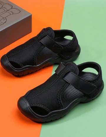 
						Sandale Shein Kids, negru