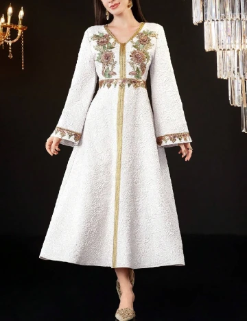 Rochie lunga SHEIN, alb