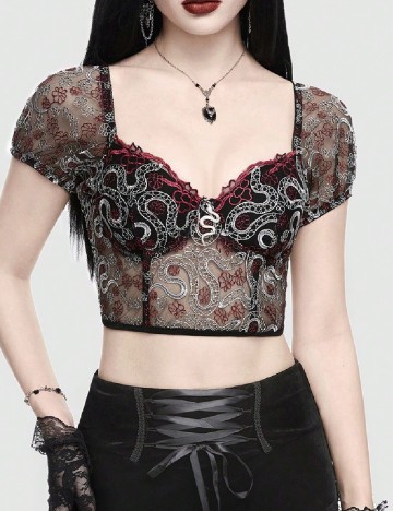 
						Top Romwe, mix culori