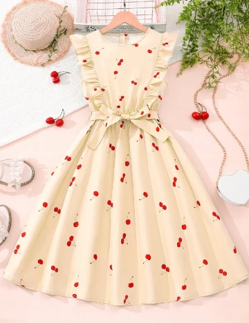 Rochie Shein Kids, crem